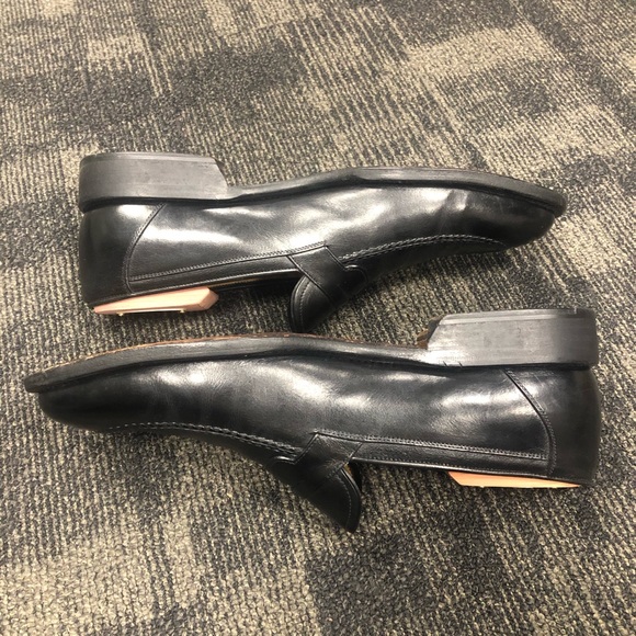 M by Bruno Magli Platinum Loafers - Picture 4 of 6